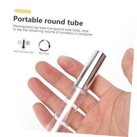 FOMIYES 30 Pcs Lip Makeup Tool Empty Lip Gloss Containers Tubes Lip Gloss Balm Tube Makeup Lip Samples Tube Lip Gloss Refillable Tube Refillable Empty Tube Lip Circular Tube Lips Bottle