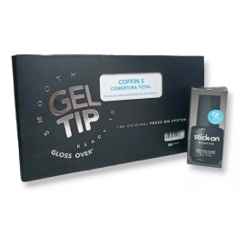 Gloss Over Tips Coffin S Y Base Adherente Gloss Over Uñas De Gel