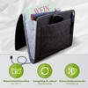 Tebewo Felt Bed Organiser | Sturdy Bed Shelf | Hanging