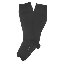 Rex Fit Thin High Socks No Toe L Size Black Class I 15-20mmHg