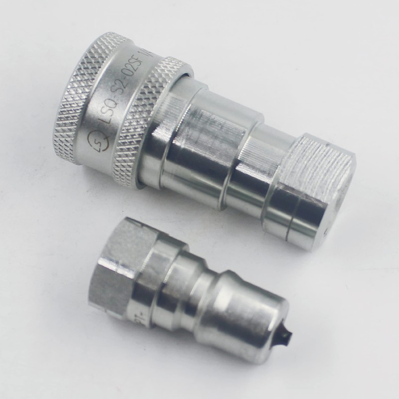 LSQ 1/4'' NPT Kubota 7J612-66323 K2581-66220 Replacement Quick Disconnect Hydraulic