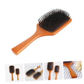 Gatuida Portable Nylon Scalp Massage Comb for Women and Men Lightweight Hair Styling Tool with Smooth Rounded Teeth for Gentle Detangling and for Travel and Everyday Use