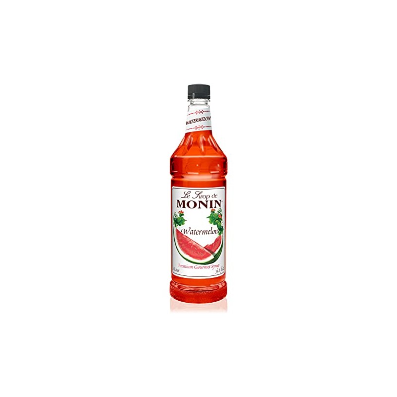 Monin - Watermelon Syrup | Premium Syrup for Cocktails, Slushes,