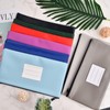 Pack of 8 Wallets, 8 Colour Document Folder, A5 PU