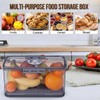 Gifhomfix 2Pcs Bread Box Bread Boxes for Kitchen Counter Airtight,