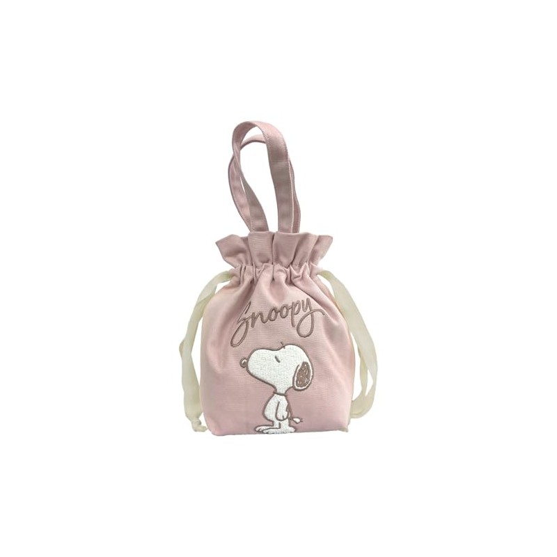 Eye Up Snoopy Sagara Embroidered Drawstring, Snoopy