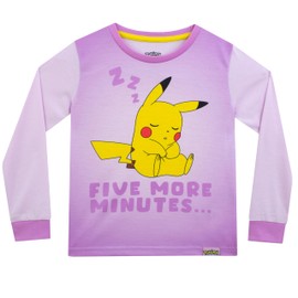 Pokémon Girls Pyjamas | Pikachu Pyjamas | Pikachu PJs For Girls | Pink 8-9 Years