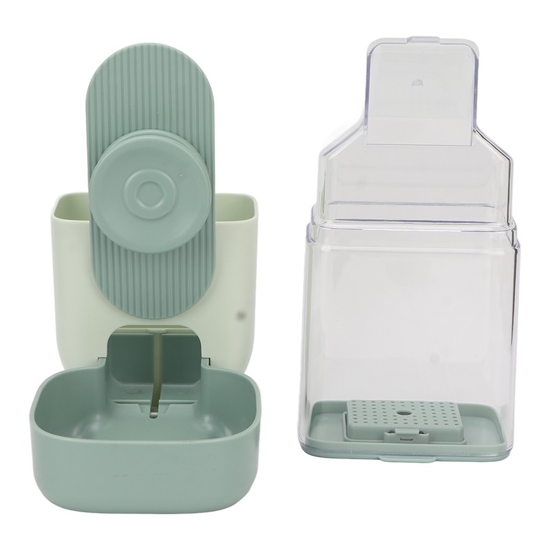 Hanging Automatic Food Water Dispenser Safe Cage Cat Food Water