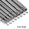 Mesee 8 Pieces Long Torx Head Screwdriver Bit Set, 1/4
