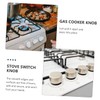 Healeved 5pcs Switch Knob Stove Knob Stove Switch Accessories Burner