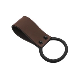 Lord of Battles Medieval Genuine Leather Axe Frog | Axe Holster with Belt Loop | Waist Holder for Axes, Tools (Brown)