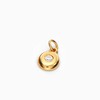 Create Your Own Bubble Initial Necklace with Diamond Option -