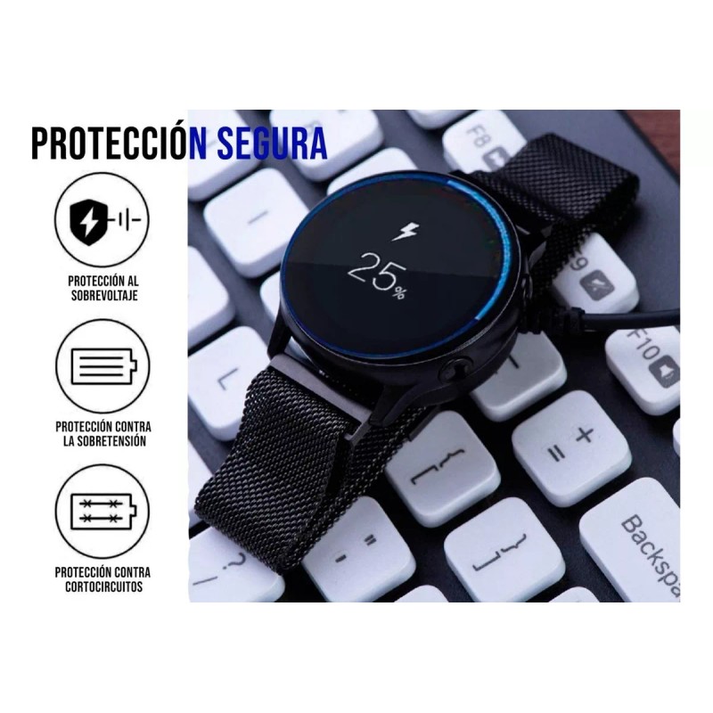 Control Expert Cargador Para Smartwatch T500, T100 T500plus X7 W67