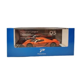 Kinsmart 1:64 Scale Model Koenigsegg Jesko Absolut - Sweet Mandarin Color