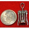 50-Pcs. Silver Wine Bottle Opener Corkscrew Charms Drops Q0341 -