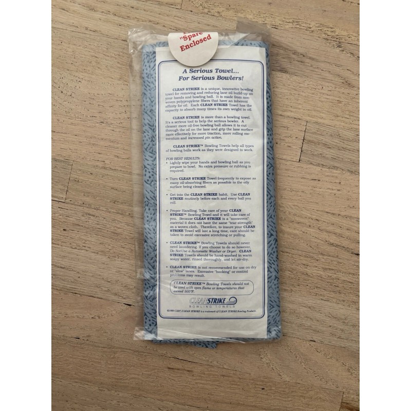 Clean Strike NEW CLEAN STRIKE BOWLING TOWELS VTG 1997 NOS