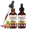 2 Pack Wormwood Black Walnut Clove Cleanse drop For Humans