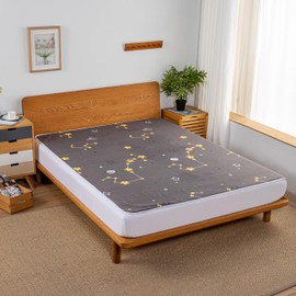 WenBags Bed Pads for Incontinence Washable,60 * 80 inches Large Reusable Waterproof Mattress Protector Pad,Pee Pads for Adults Elderly Pets or Kids Bed Wetting Protection, Hospital (Queen)