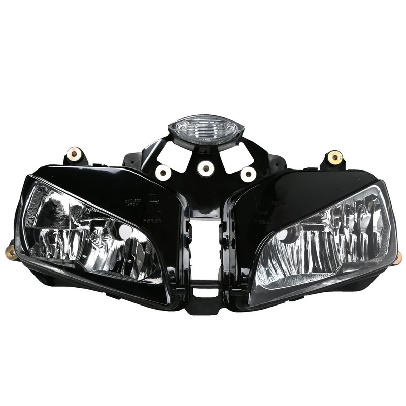 XFMT Motorcycle Headlight Head Light Lamp Assembly Compatible with 2003-2006