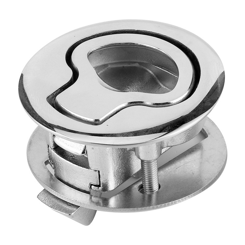 Stainless Steel 316 Marine Pull Latch No Key Flush Boat