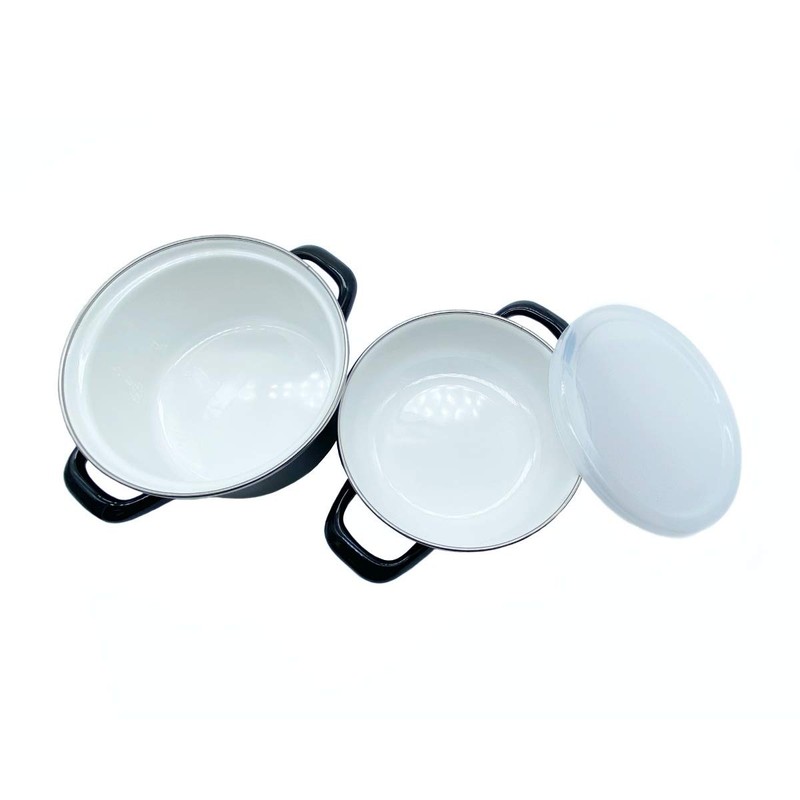DEAN & DELUCA Casserole S Black (5.5 inches) Double Handed