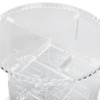 360 Degree Rotation Rotating Makeup Organizer Transparent Stable Base Cosmetic