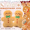 xinrongda Soft Toy of Gingerbread Men, 7 Inch Christmas Teddy