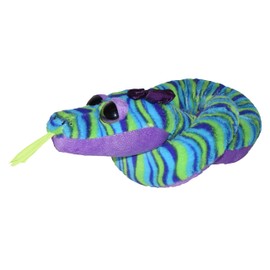 Wild Republic Snakes, Snake Plush, Stuffed Animal, Plush Toy, Gifts for Kids, Stripes, 54"