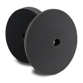 VPD SDO Black Foam Finishing Pad - Premium Compounding & Polishing Pad for Final Refinement & Very Light Swirls, Extra Fine Polish Use, Car Buffer Pad w/Tapered Edge, Made in USA, 3.5"