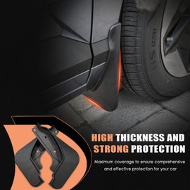 KEAIDAP Mud Flaps for Hyundai Kona 2024 2025 - No Drilling Required Splash Guards Front & Rear Fender Flaps for Hyundai Kona/Kona EV 2024 2025 Exterior Accessories (Not Fit for N Line Model)