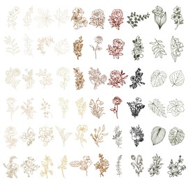 LELE LIFE 60 Pack Decoupage Paper, 6 Themes DIY Vintage Lace Paper for Crafts, Hollow Out Flower Papers for Scrapbooking Card Making Junk Bullet Journaling Supplies