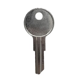 Key Blank, Brass, Type Y11, 5 Pin, PK10