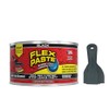 Flex Seal Flex Black Paste 1lb Jar with Allway Tools