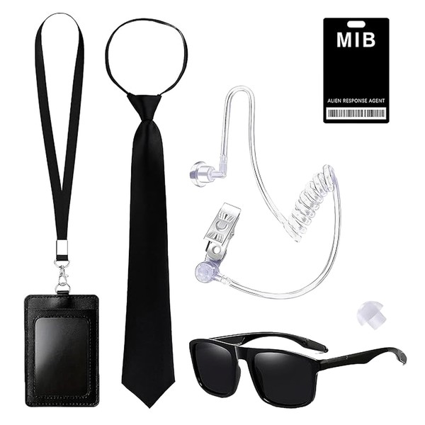 SSKHE Secret Service Themed Clothing Set, Professional Spy Style Accessory