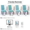sourcing map High Back Dining Chair Covers, Stretch Removable Washable
