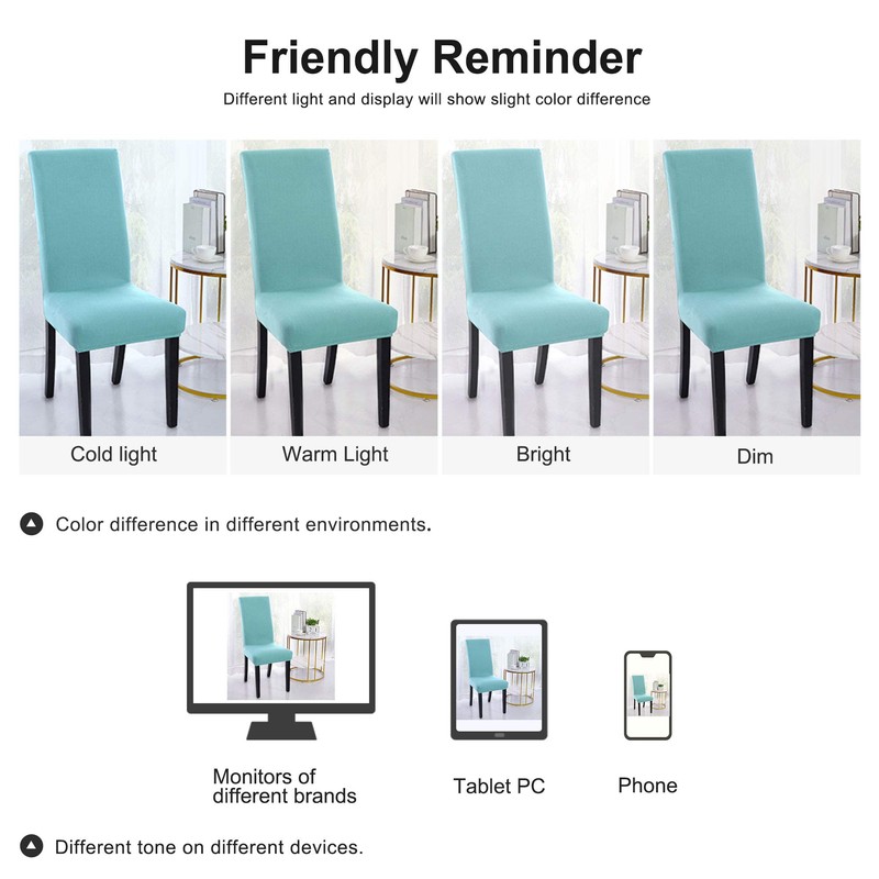 sourcing map High Back Dining Chair Covers, Stretch Removable Washable