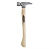 Stiletto TI16SC 16 Oz. Titanium Smooth Face Hammer, 18"Curved Hickory