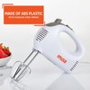 IMUSA USA Hand Mixer with Case 5-Speed ,White, Small