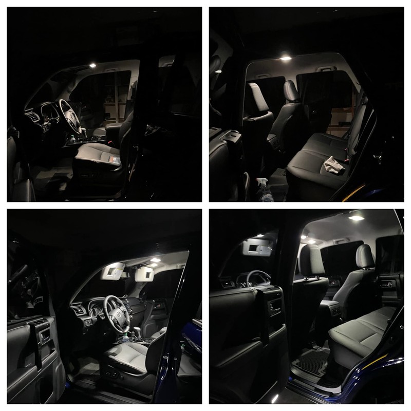 15pcs Je'ep XJ Interior LED Light Bulbs Kit for Jee'p