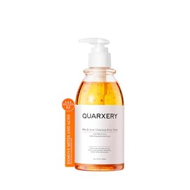 QUARXERY Gel de ducha antiácaros body wash - Eliminación profunda de ácaros y acné, limpieza suave para piel grasa-250ml