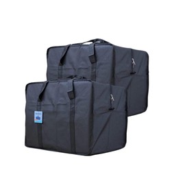2 pcs travel bag, Square Cargo Travel Duffle Bag Bolsa Maleta de Lona Cap Luggage Tote, TSA Aprove, size 29x24x15 inch load up to 70 lb