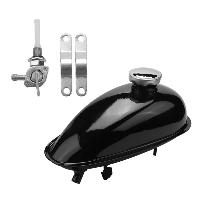 Tuperoymse 2L Motorized Bike Motorcycle Fuel Tank Fit for 49Cc