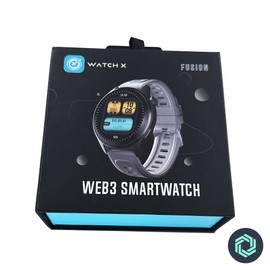 HeliumDeploy WatchX Fusion - Smart Watch - Black