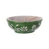 NKlaus Green Soapstone Incense Bowl Diameter 10 cm - Handmade