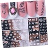 Beavorty 15pcs Floral Nail Art Stamping Plates Manicure Templates for