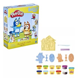 Hasbro play doh Play Doh - Bluey Y Bingo Make 'n Mash - Moldes Y 11 Botes