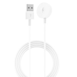 Smart Watch Charger for Emporio for Armani ART5001 ART5002 ART5003 ART5004 ART5005, Replacement Magnetic Watch USB Charging Cable Cord Charger Dock (White)