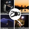 Headlamp Camera 1080P Adjustable IPX4 Waterproof Rechargeable Hands Free Head