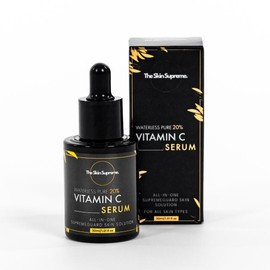 The Skin Supreme Anhydrous Pure Vitamin C 20% Serum, 1.0 fl oz (30 ml), High Concentration, Beauty Essence, Beautiful Skin, Hari Shiny, Sensitive Skin, Korean Cosmetics, Korean Skin Care