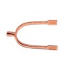 Virginia Saddlery Rose Gold English Spurs Rounded Knob